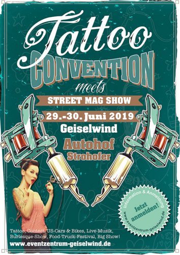 Plakat "Tattoo Convention" 2019