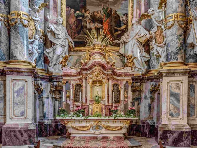 Altar im Kloster Ebrach