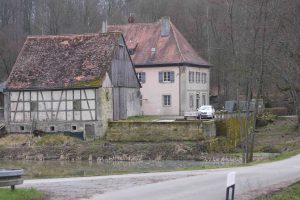 Das ehemalige Wasser- und Waldschlösschen der Herren von Thüng