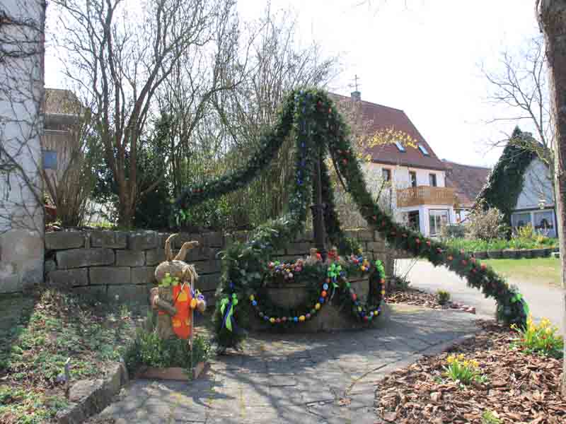 Dorfbrunnen in Seitenbuch