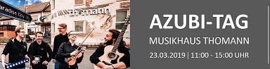 Azubitag 2019 beim Musikhaus Thomann