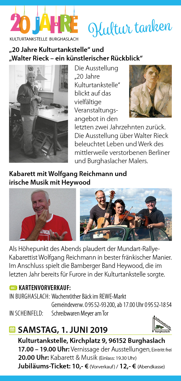 20 Jahre Kulturtankstelle in Burghaslach