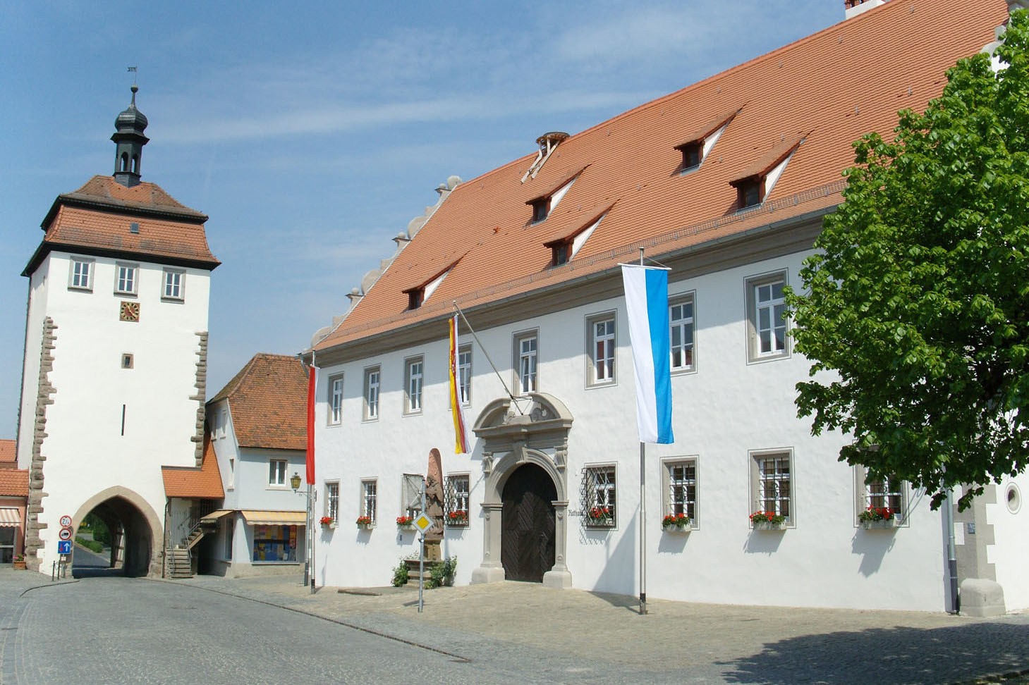 Steigerwald Höhenstraße durch Schlüsselfeld