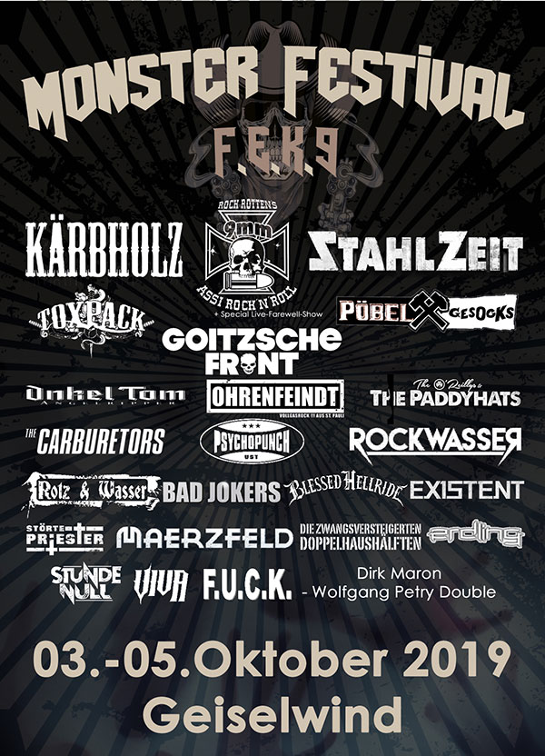 Monster Festival im Eventzentrum Strohofer — DreiFrankenEck