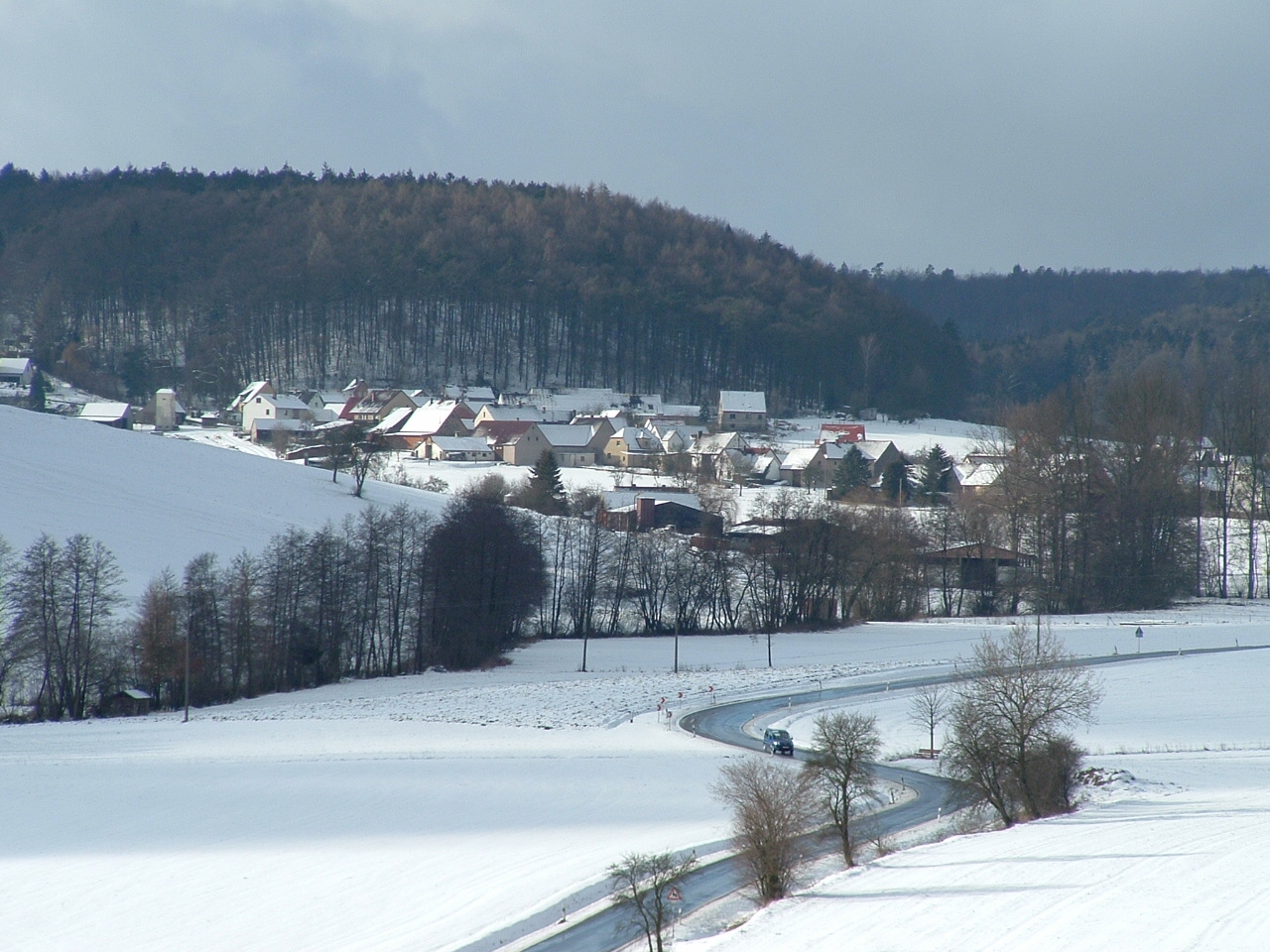 Rehweiler im Winter