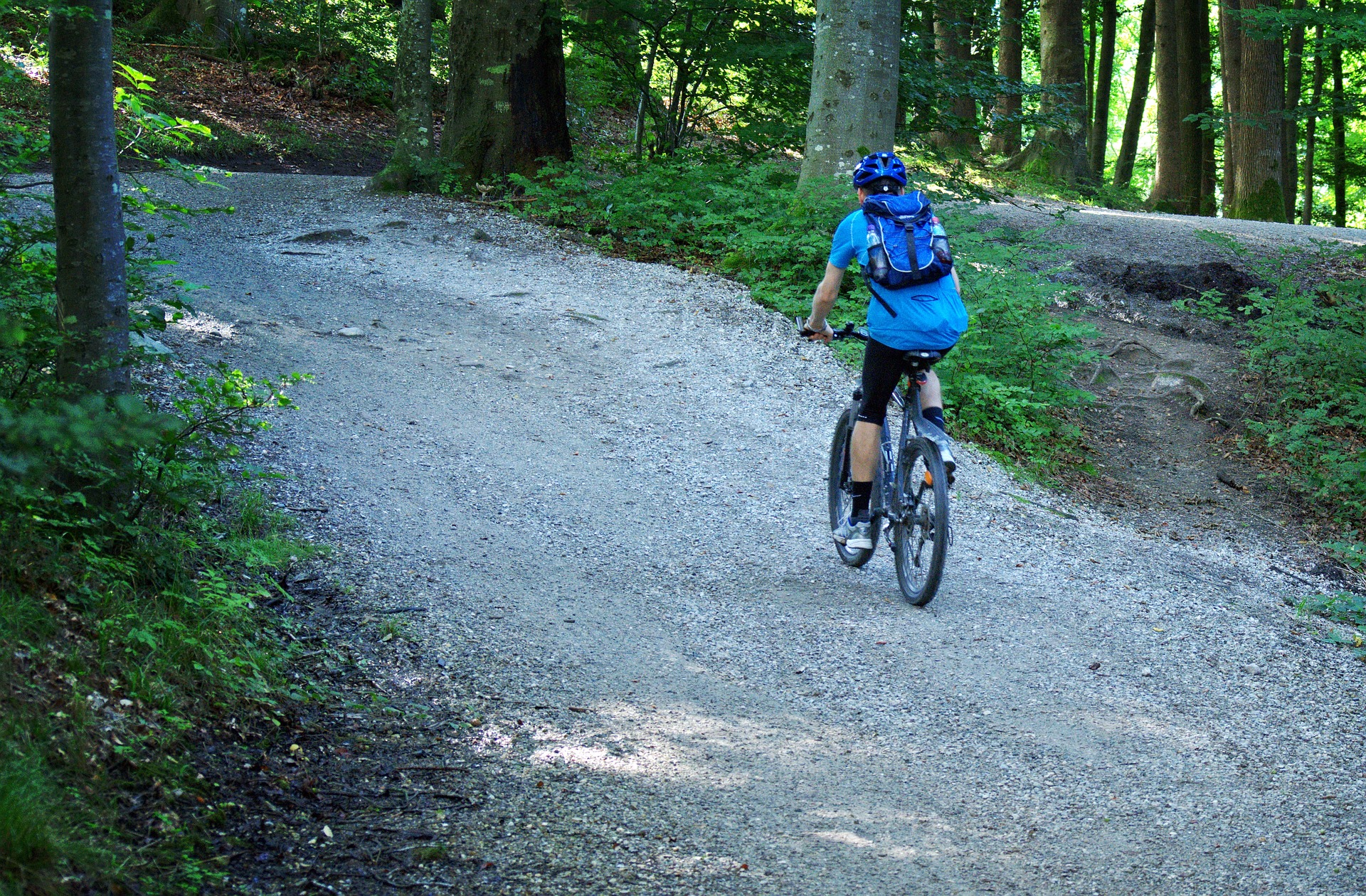 Radfahren im Drei-Franken-Eck