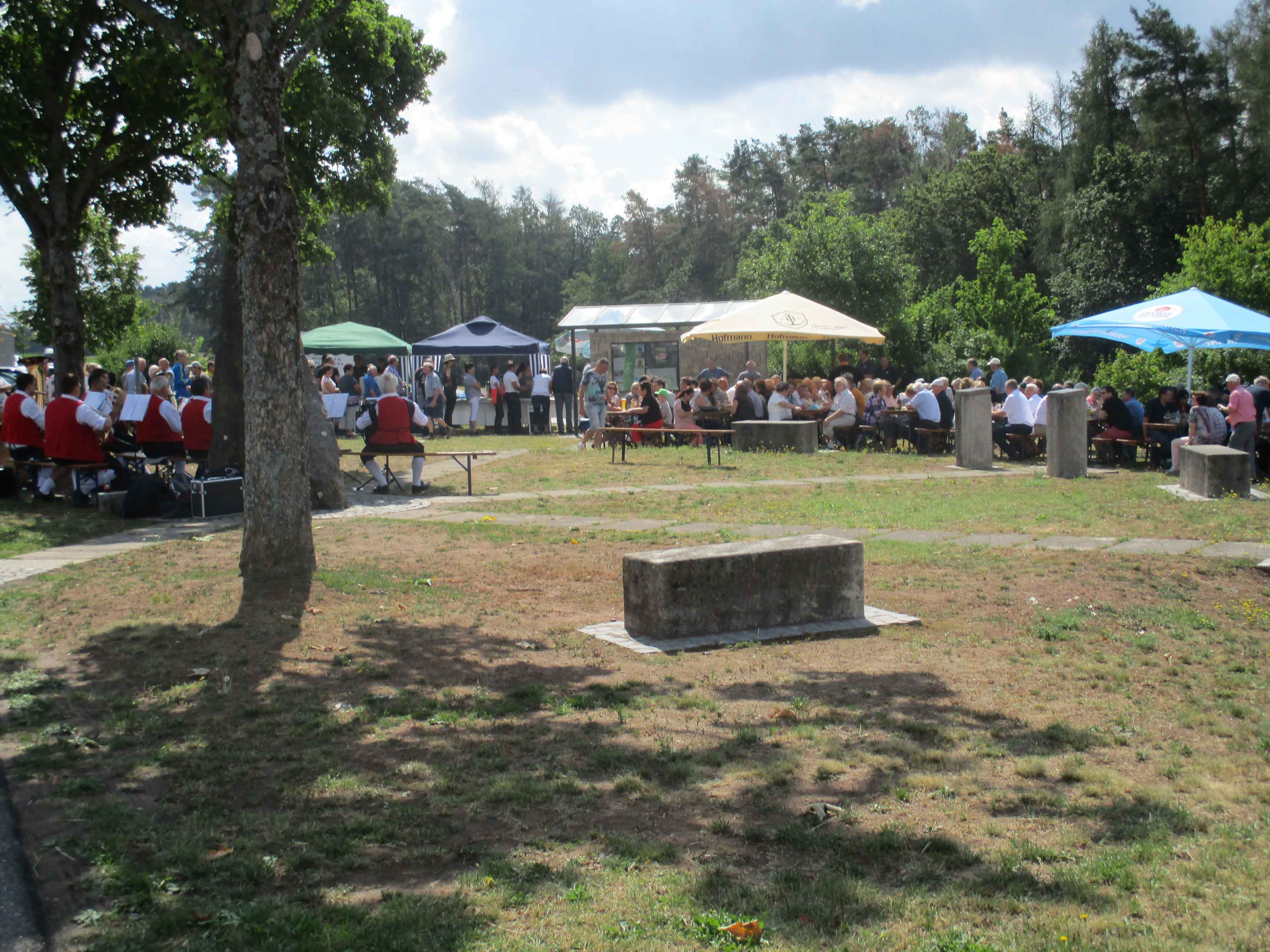 Festplatz am Drei-Franken-Stein