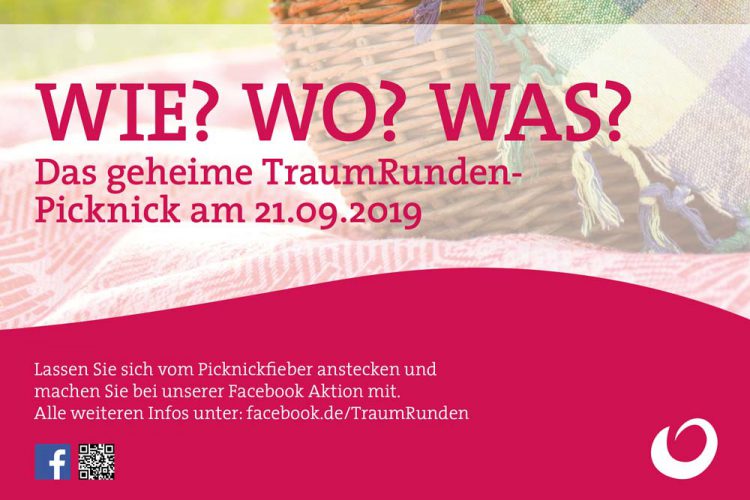 Das geheime Traumrunden-Picknick am 21.9.2019