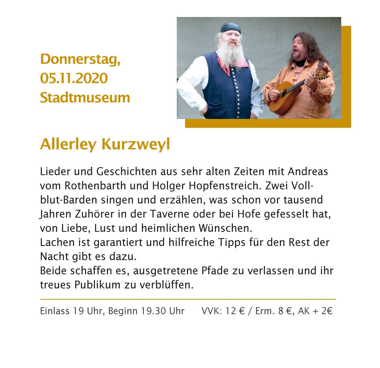 Allerley Kurzweyl