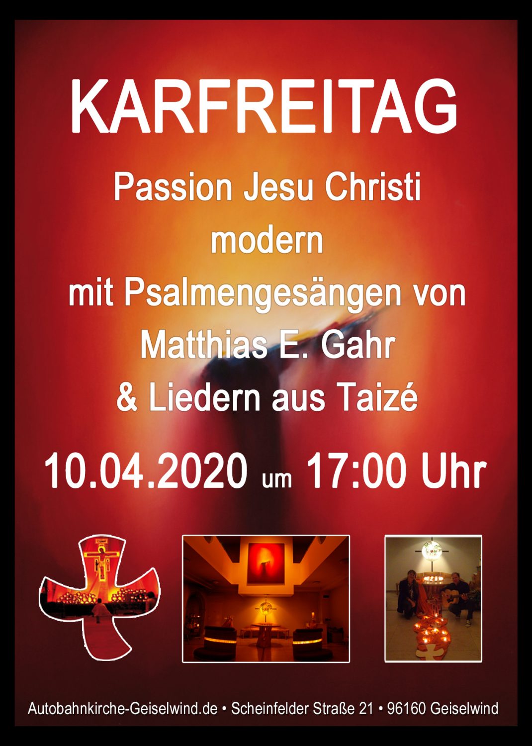 Moderne Passionsgesänge in Geiselwind