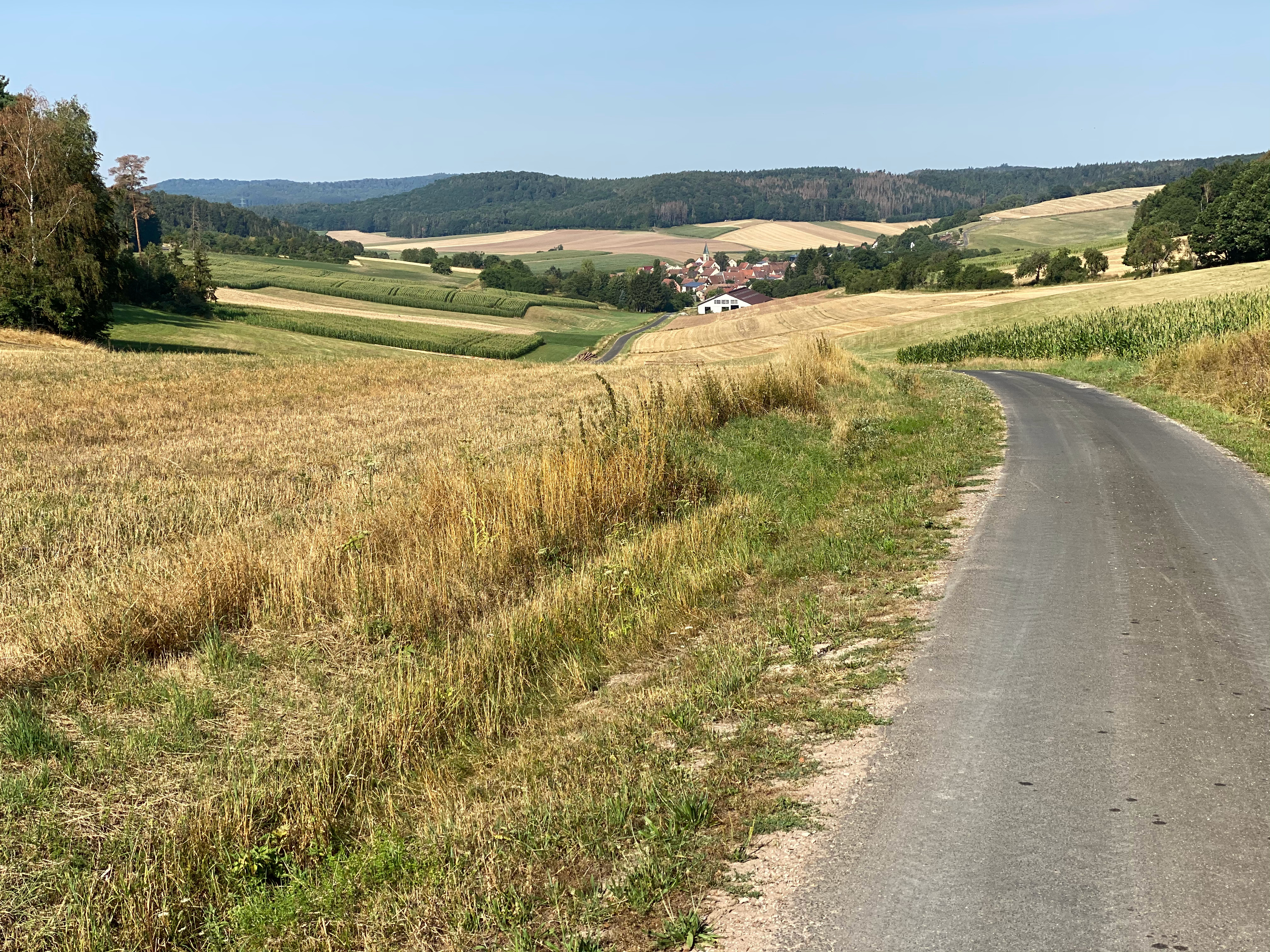 Abfahrt nach Prühl