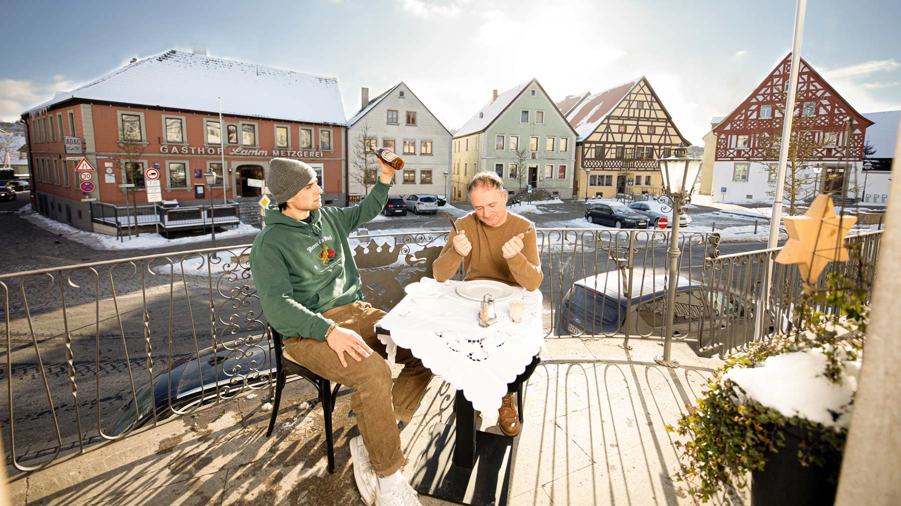 Haltet durch! Wir öffnen wieder. Gastronomie im Drei-Franken-Eck