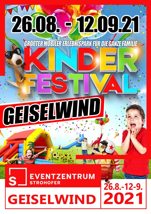 Kinderfestival im Eventzentrum Strohofer Geiselwind