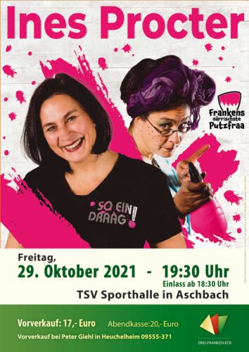 Ines Procter ist am 29. Oktober 2021 in Aschbach