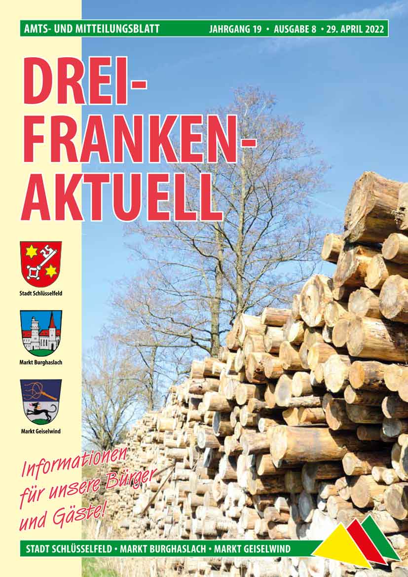 Drei-Franken-Aktuell 08 / 2022