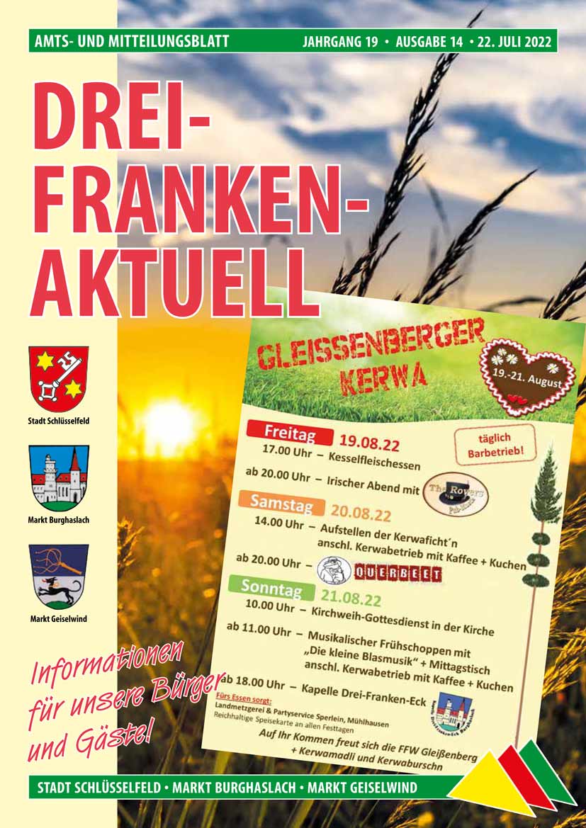 Drei-Franken-Aktuell 14 / 2022