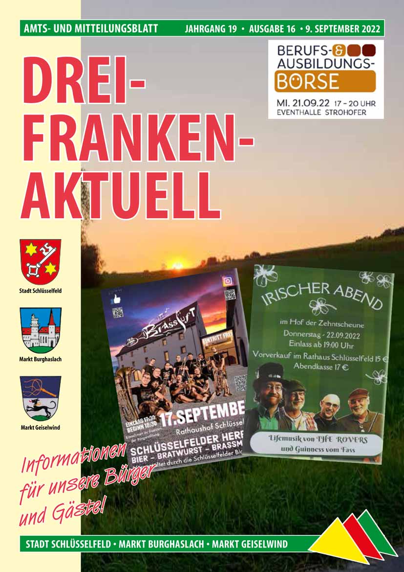 Drei-Franken-Aktuell 16 / 2022