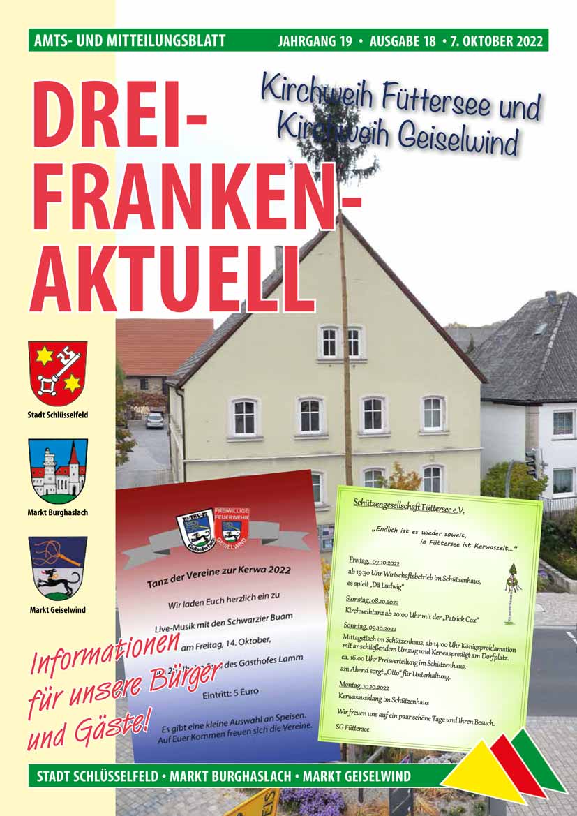 Drei-Franken-Aktuell 18 / 2022