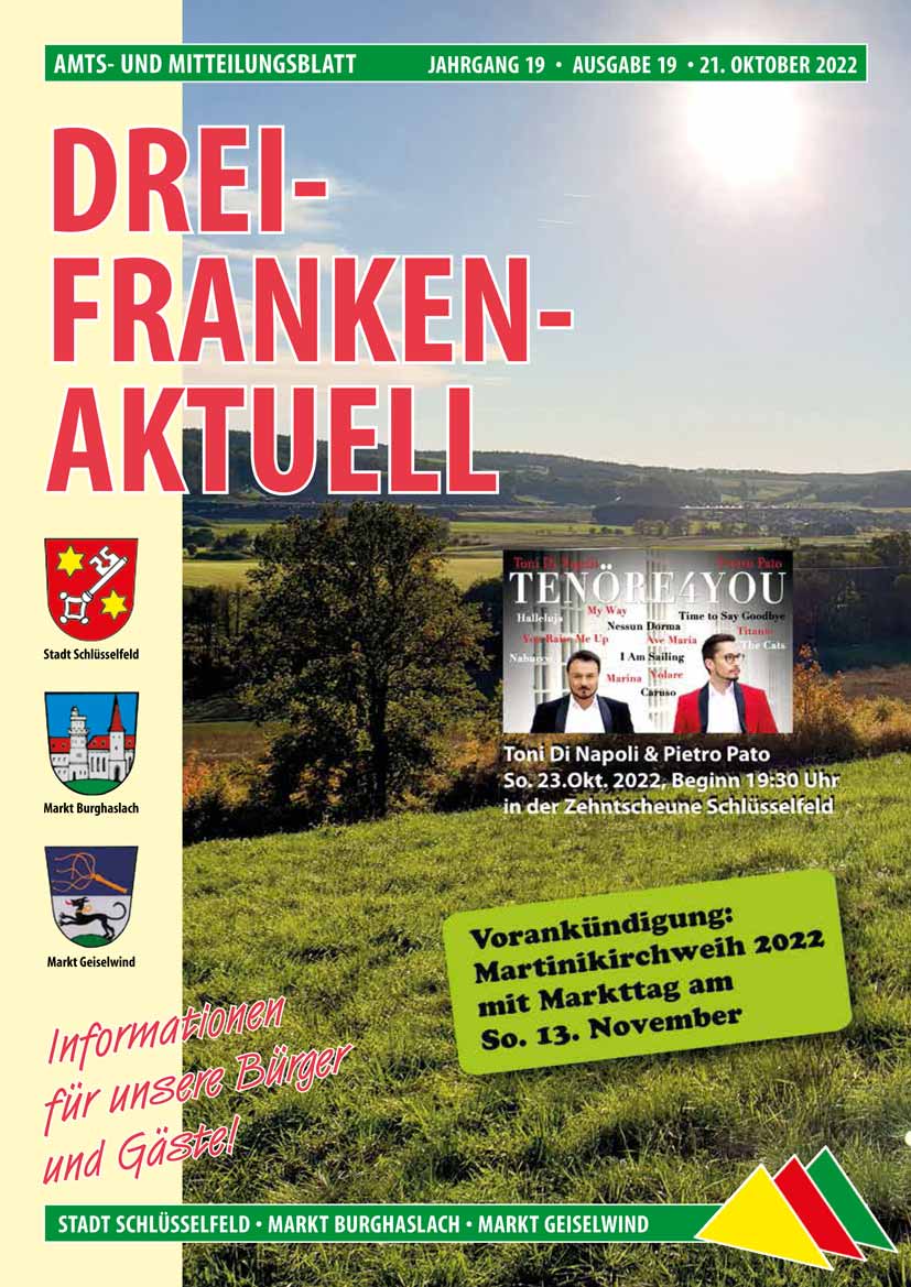 Drei-Franken-Aktuell 19 / 2022