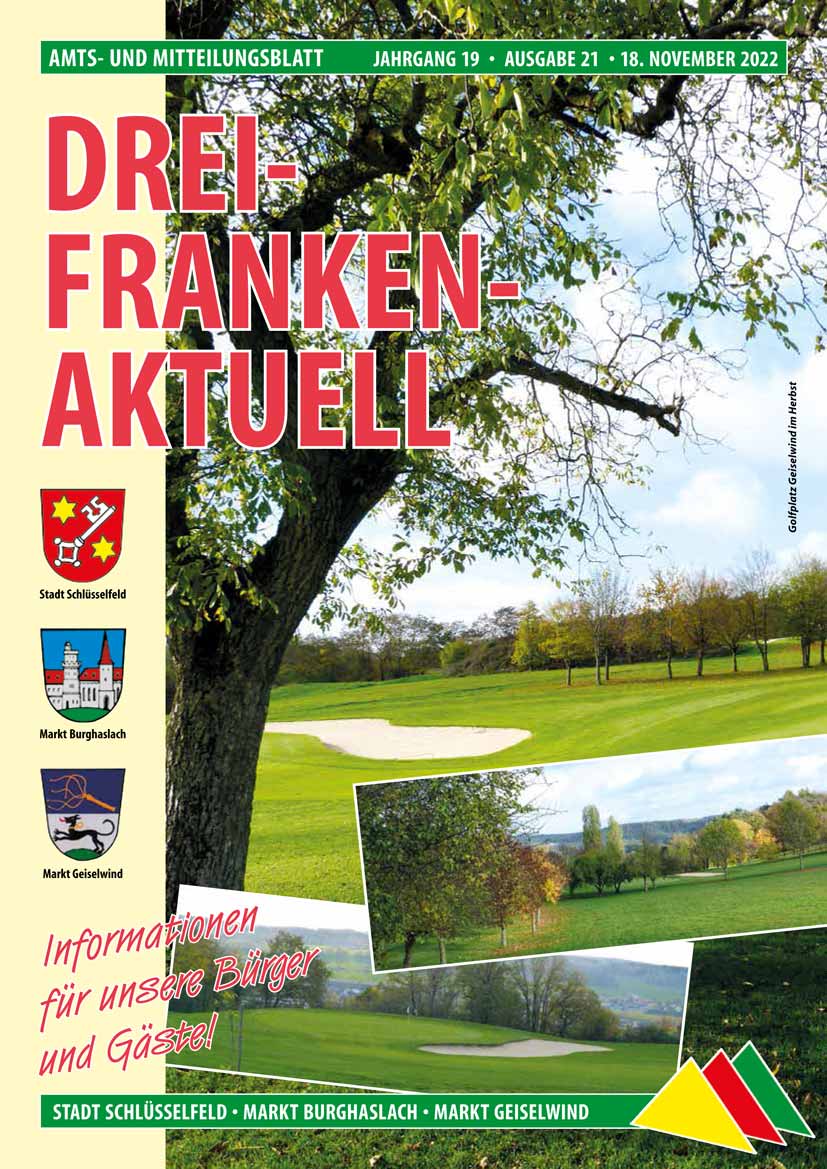 Drei-Franken-Aktuell 21 / 2022