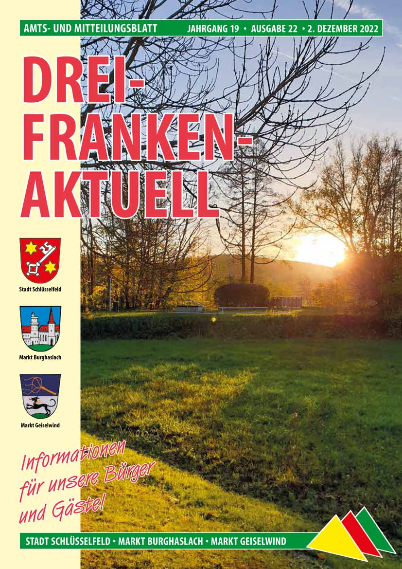 Drei-Franken-Aktuell 22 / 2022