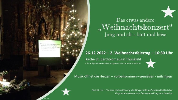 Das etwas andere "Weihnachtskonzert"