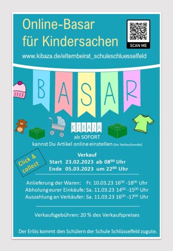 Online-Basar für Kindersachen