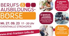 Flyer Zur Ausbildungsbörse Drei-Franken-Eck 2023