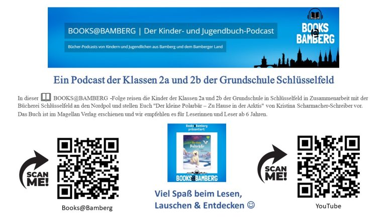 Podcast der Grundschülerinnen aus Schlüsselfeld