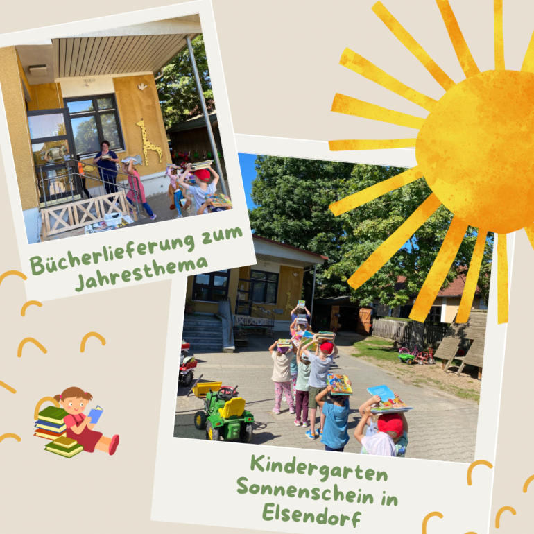 Der Kindergarten Sonnenschein In Elsendorf Kooperiert Mit Der Bücherei Schlüsselfeld