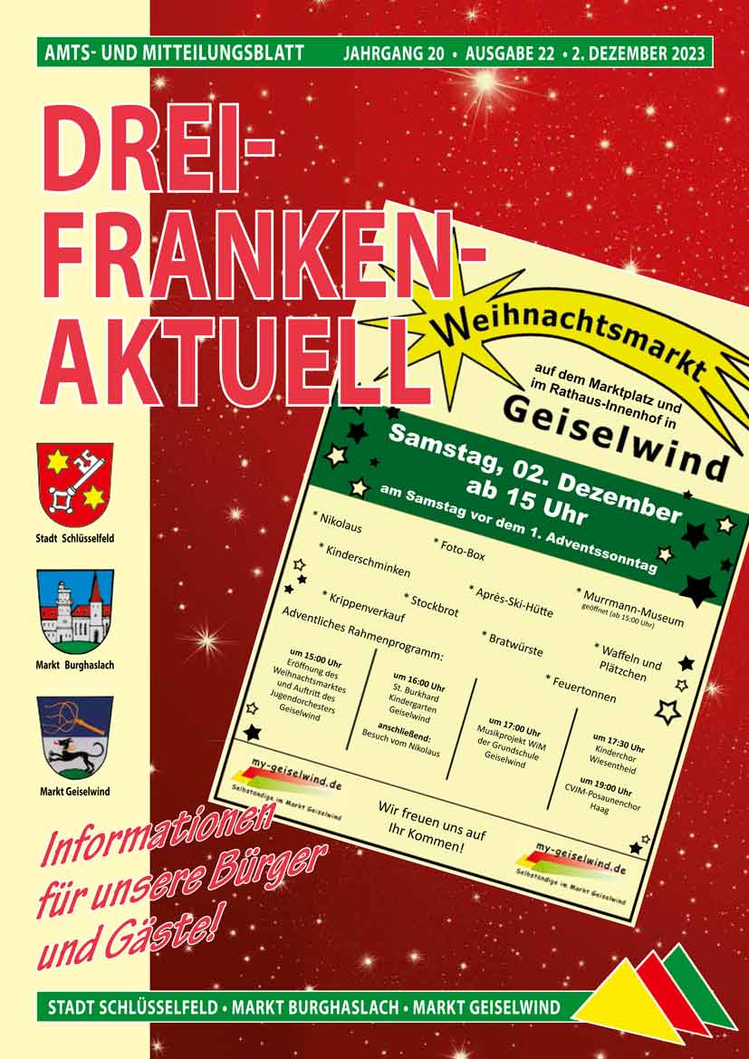 Drei-Franken-Aktuell 22 / 2023