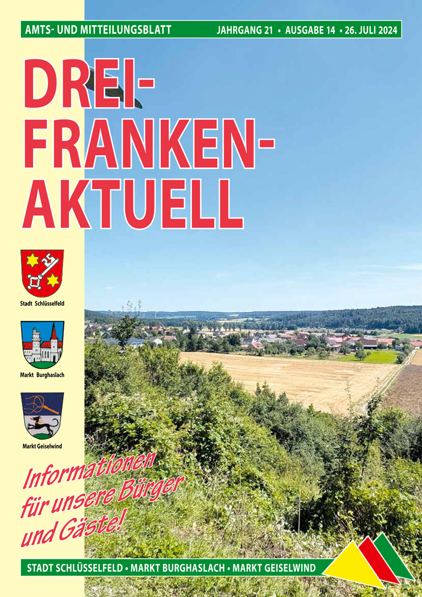 Drei-Franken-Aktuell 14 / 2024