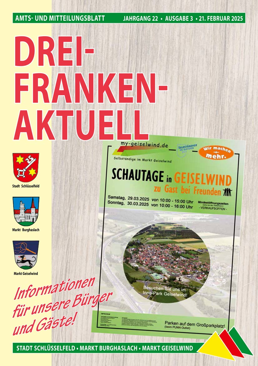 Drei-Franken-Aktuell 03 / 2025
