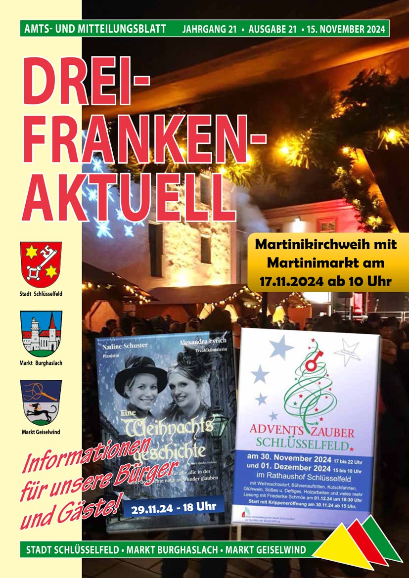 Drei-Franken-Aktuell 21 / 2024