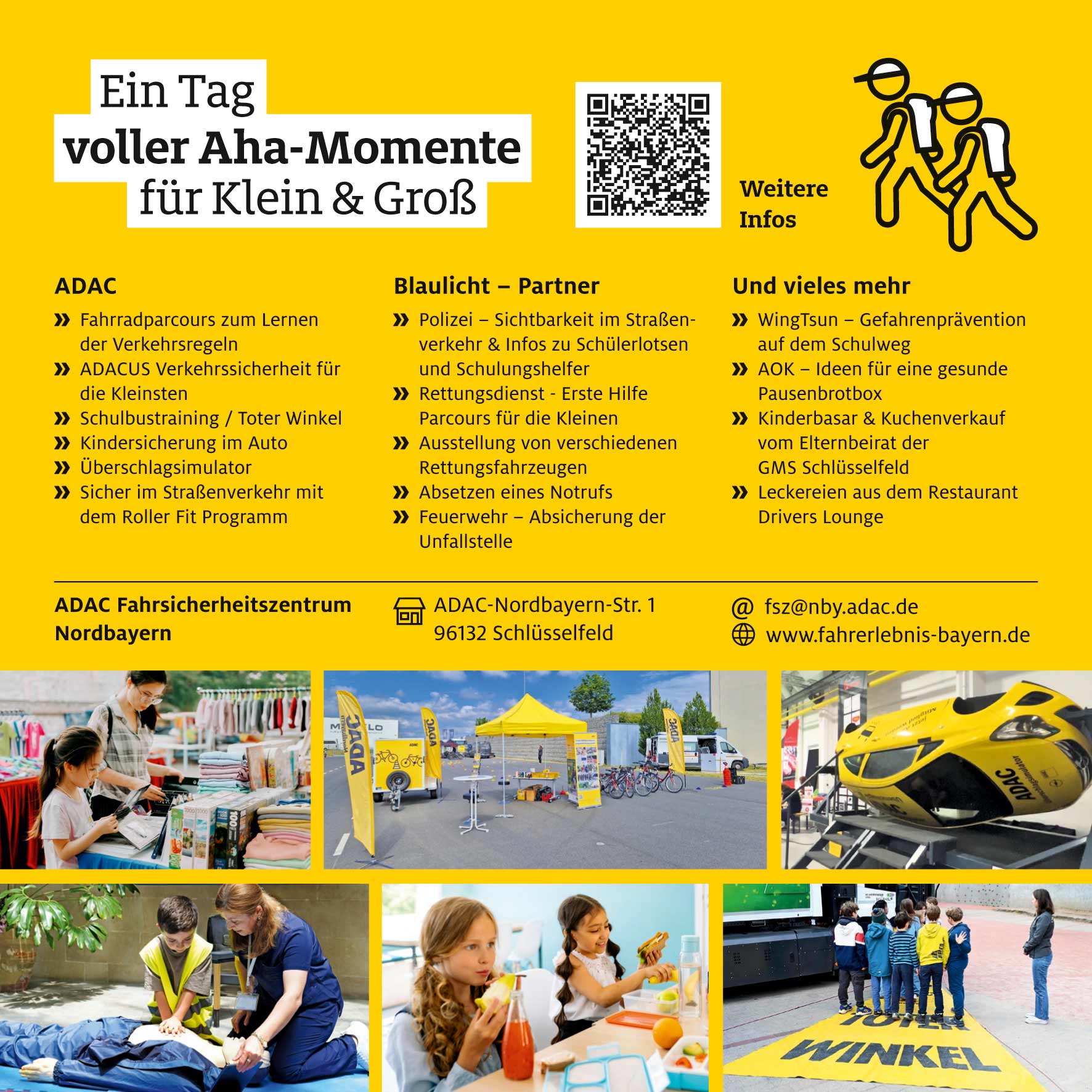 ADAC Nordbayern Sicher zur Schule Programm
