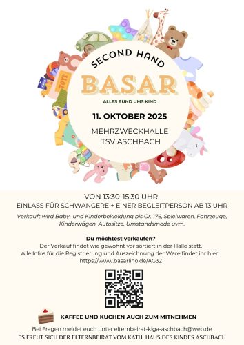 Second-Hand Basar 2025 in Aschbach