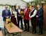 Die Bierkönigin Anna Winkler besuchte den Stammtischkeller der Braven Brüder in Elsendorf