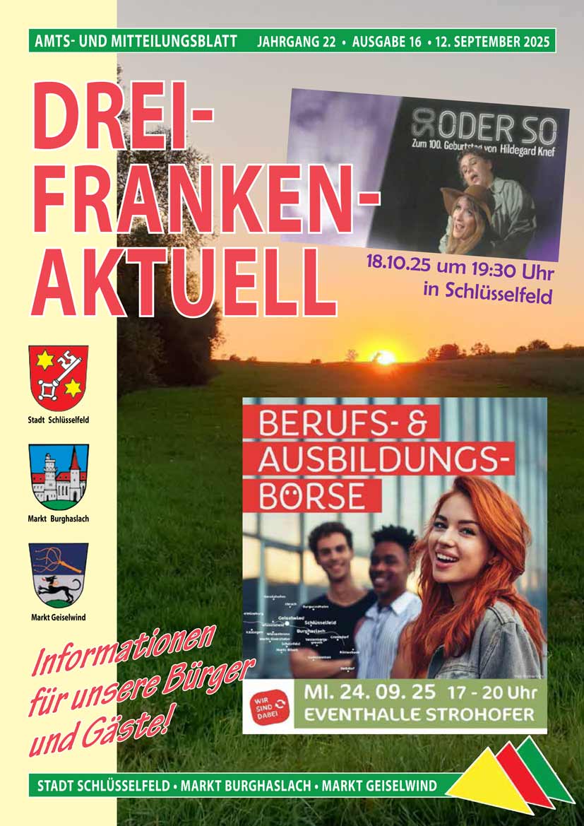 Drei-Franken-Aktuell 16 / 2025