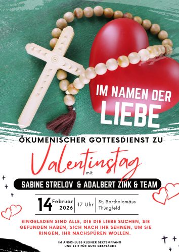 Valentinstag in der Kirche Thüngfeld