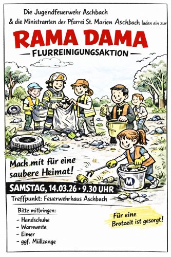 Rama-Dama in Aschbach 2026