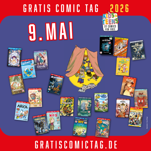 Gratis Comic Tag am 9. Mai in Aschbach